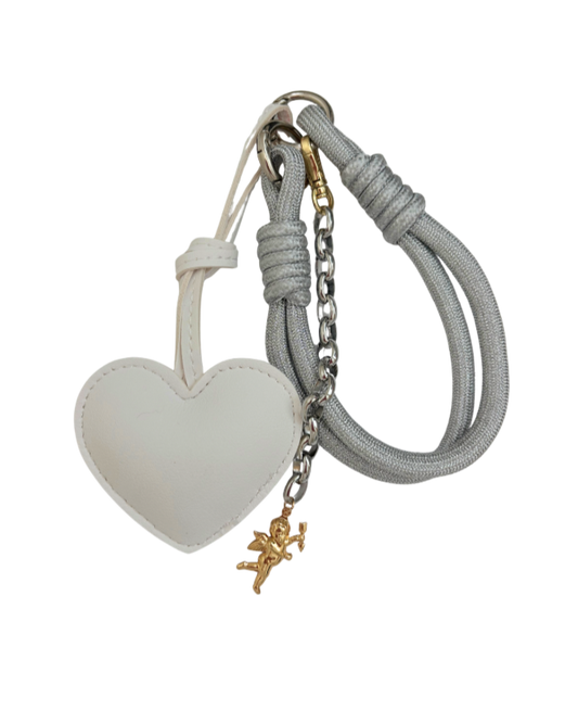 Mixed Metals Bag Charm