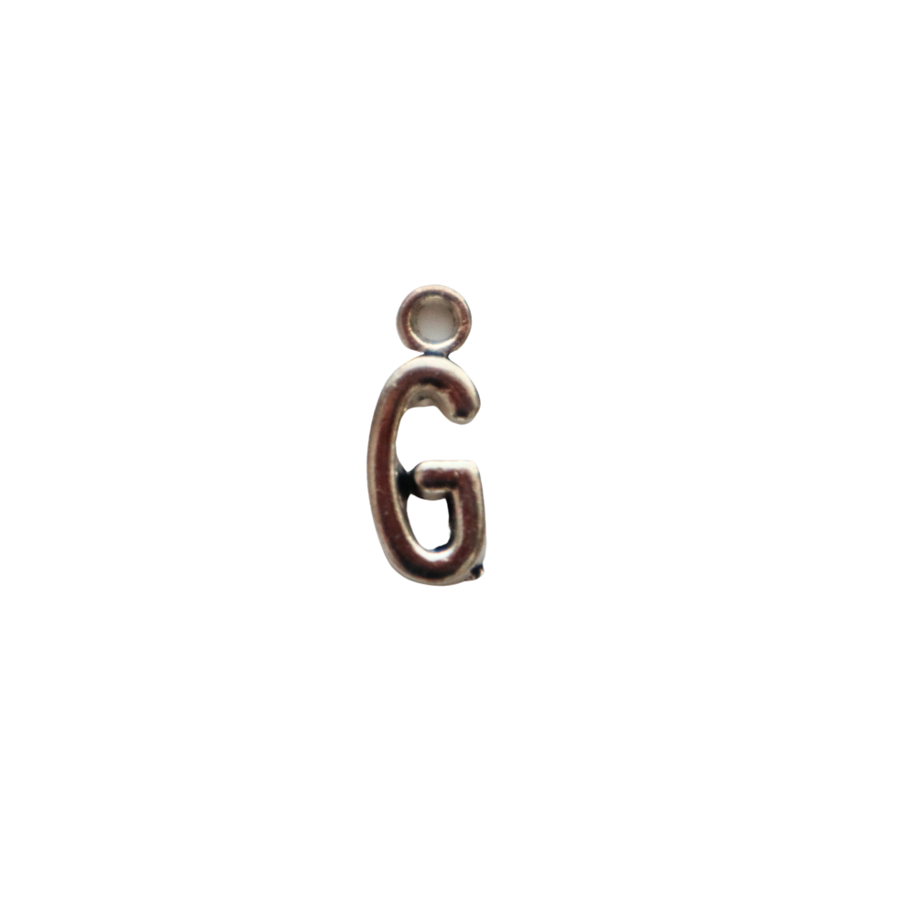 Silver Letter “G”