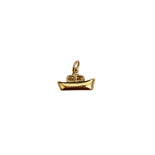 Small Big Gold Filled Boat