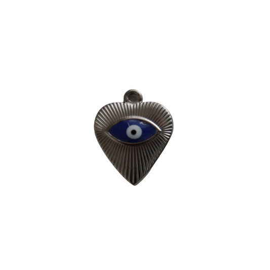 Silver heart Eye
