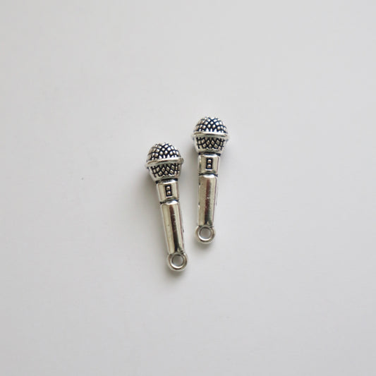 Silver Microphone