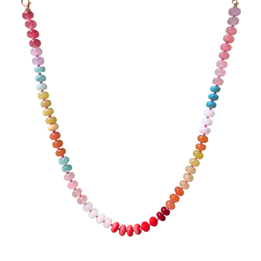 Sunset Beaded Necklace