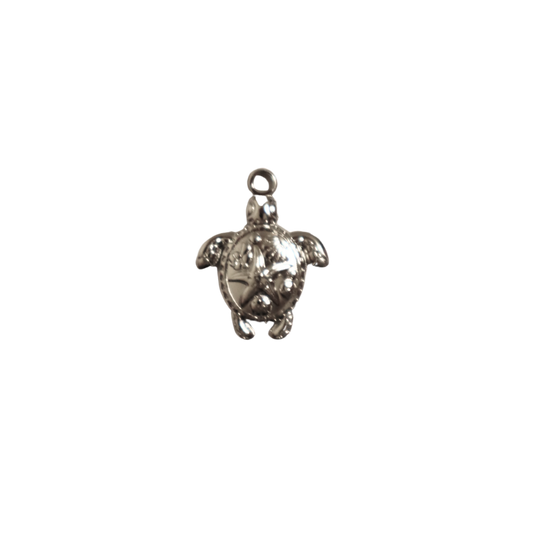 Silver Turtle Charm